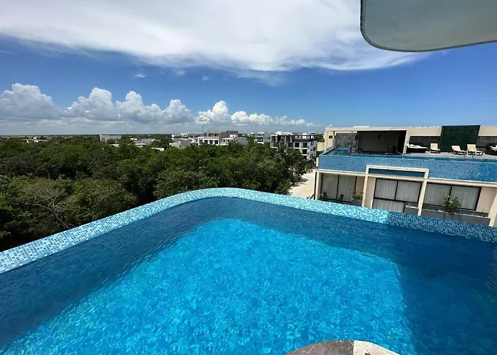 Moderno Y Espacioso Departamento En Aldea Zama Mexico Apartamento