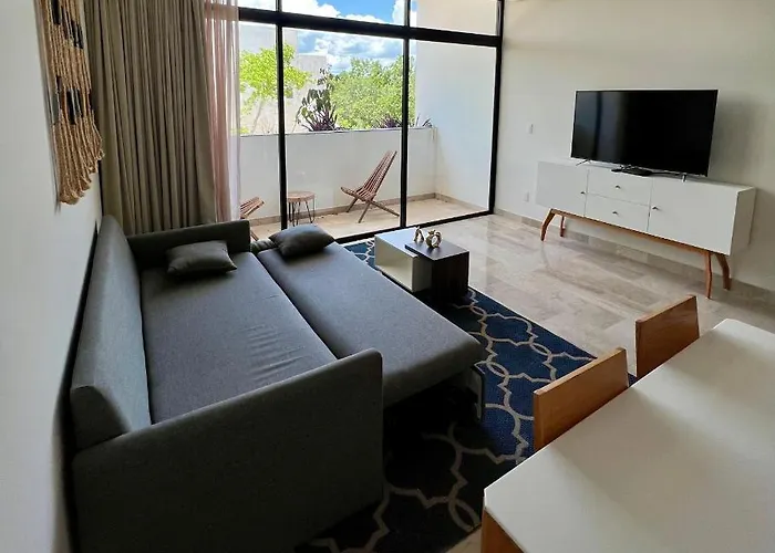 Apartamento Moderno Y Espacioso Departamento En Aldea Zama Mexico