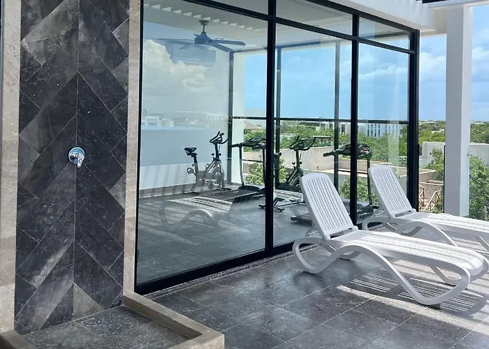 Moderno Y Espacioso Departamento En Aldea Zama Mexico Apartamento *